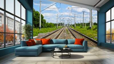 Railroad Track Wall mural