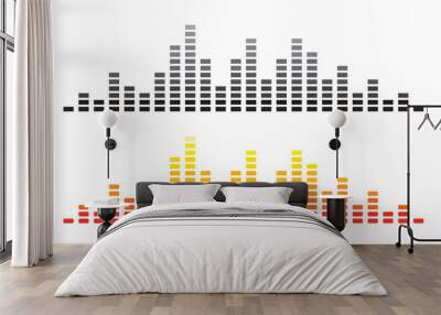 Sound Waves Wall mural