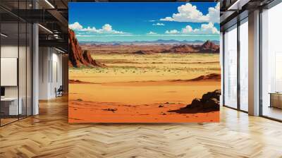 desert Wall mural