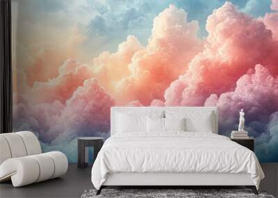 Dreamy Cloudscape Wall mural