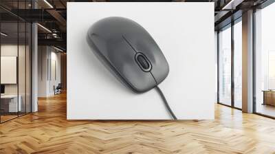 computer mouse isolated on white background Wall mural