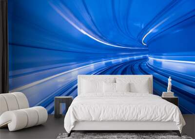 fast motion Wall mural