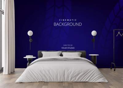 cinematic vector background Wall mural