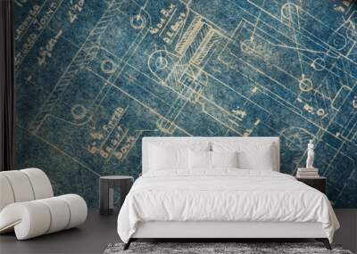 Old Paper background Wall mural