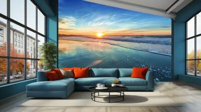 Sunset Wall mural