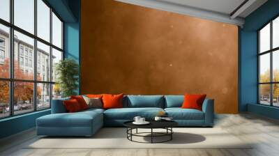 abstract brown background with space. Wall mural