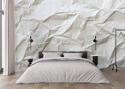 White paper texture background ideal for design decoration with copy space image Wall mural