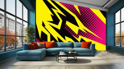 sport jersey design vector Wall mural