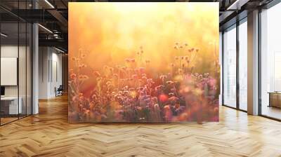 Summer Solstice background design photo event Wall mural