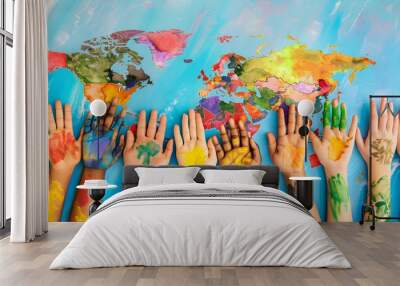 World NGO Day background photo Wall mural