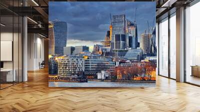 london business center Wall mural