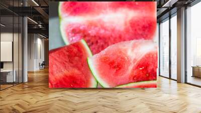 Water melon, healthy nutrition, high-resolution photo Wall mural