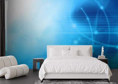 Streams of light abstract Cool waves background Wall mural