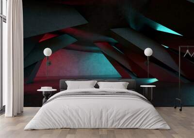 abstract hall background 2 Wall mural