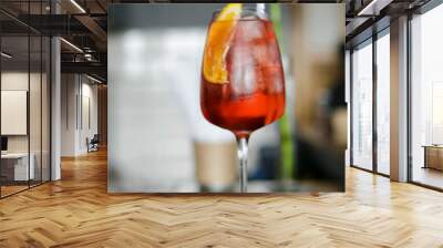 beverages in glases Wall mural