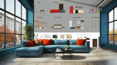 furniture interior elements Wall mural