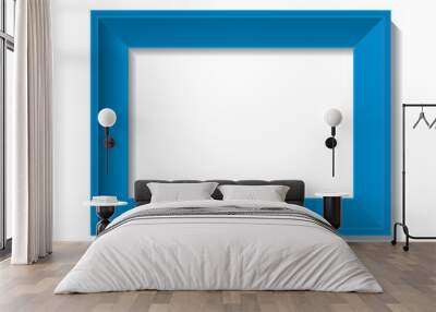 empty photo frame - vector Wall mural