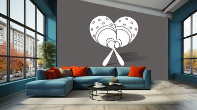 Maracas_LINEAS N FO Wall mural