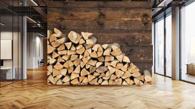 firewood Wall mural