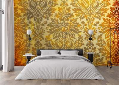 Aged wallpaper Wall mural