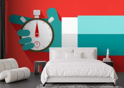 Timer Wall mural