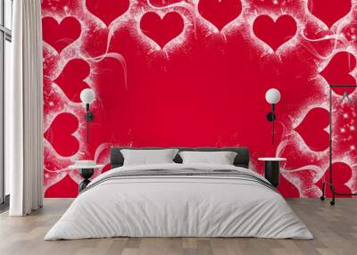 Valentine Background Wall mural