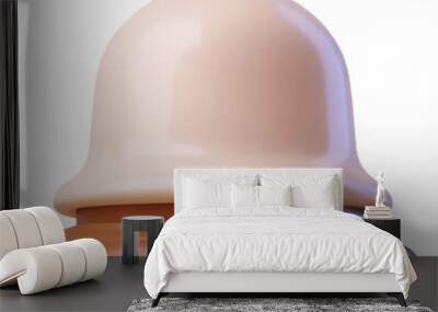 3D Rendered Bell Icon Wall mural