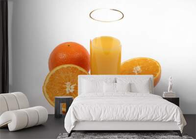 jus d'orange - orange juice Wall mural