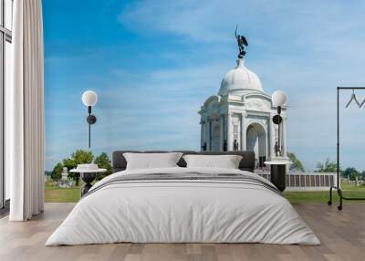 Pennsylvania memorial at Gettysburg battlefield Wall mural