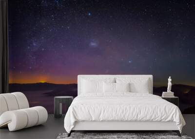 Star sky Wall mural