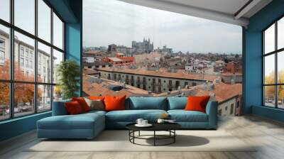 view of Palma city, Majorca Island Wall mural