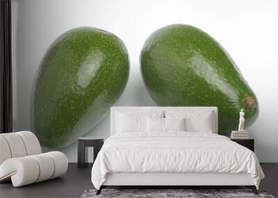 Dos aguacates verdes Wall mural