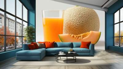 Cantaloupe with Juice Wall mural