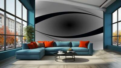 Abstract grey and silver background Wall mural