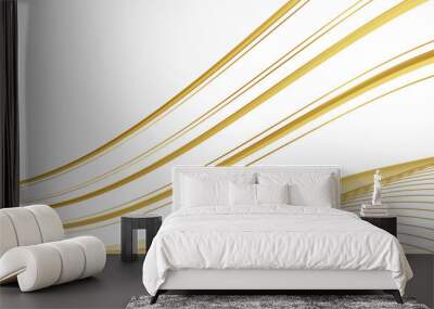 Luxury white gold background vector design Wall mural