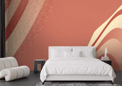 Peace background vector design Wall mural