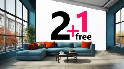 Buy two get one free sale design. Wall mural