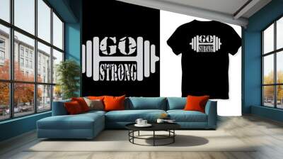 t shirt design vector Wall mural