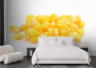 Bunch of corn grains. Wall mural