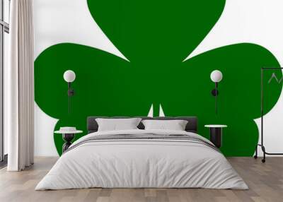 Shamrock Background Wall mural