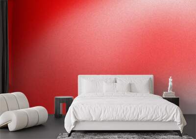 Abstract red and white background with soft color mix Wall mural