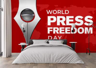 Press Freedom Day    3 May:  Wall mural