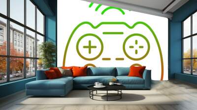 Gamepad Icon Wall mural