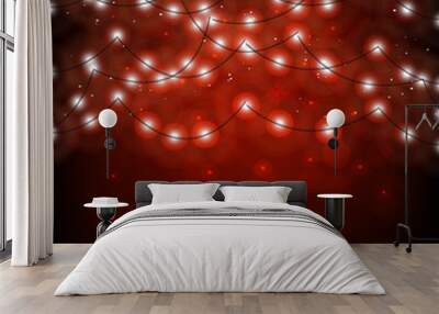 christmas background Wall mural