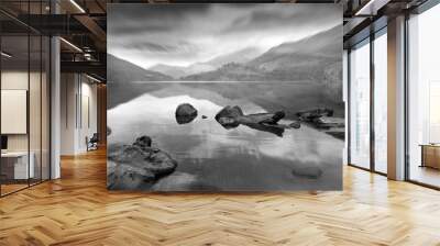 Mountain lakes wales Wall mural