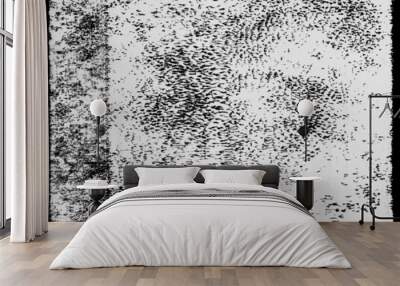 Paint Roller Texture grunge Ink Frame Wall mural