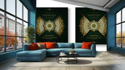 Luxurious Arabesque Background 2 Style Wall mural