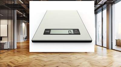 Electronic kitchen scales show zero grams Wall mural