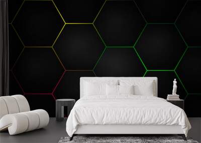 neon background Wall mural