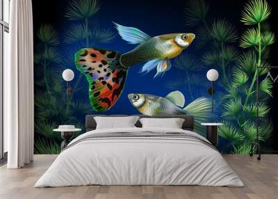 Underwater World Wall mural